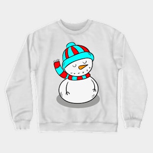 snowman-four design Crewneck Sweatshirt